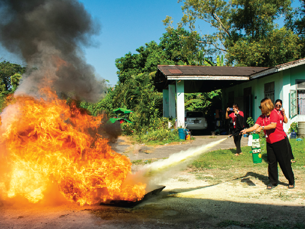 Rain Flower Fire Extinguisher Distribution & Services