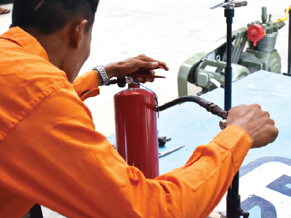 King Filler Fire Extinguisher Filling Factory